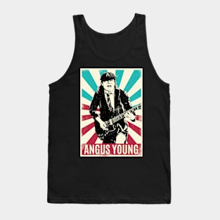 Vintage Angus Young Tank Top